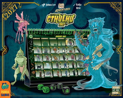 365 Adventures - Cthulu - 2027 Calendar Game