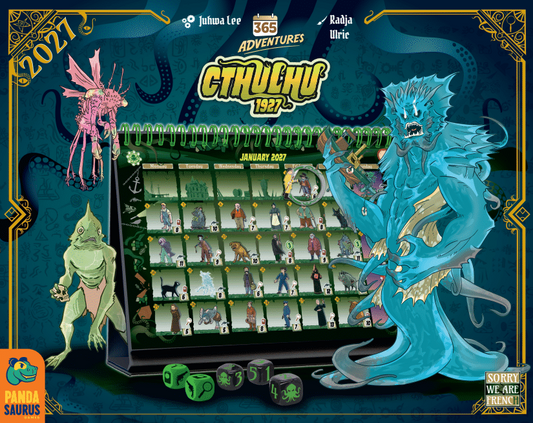 365 Adventures - Cthulu - 2027 Calendar Game