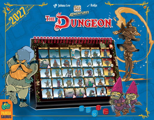 365 Adventures - The Dungeon 2027 Calendar Game