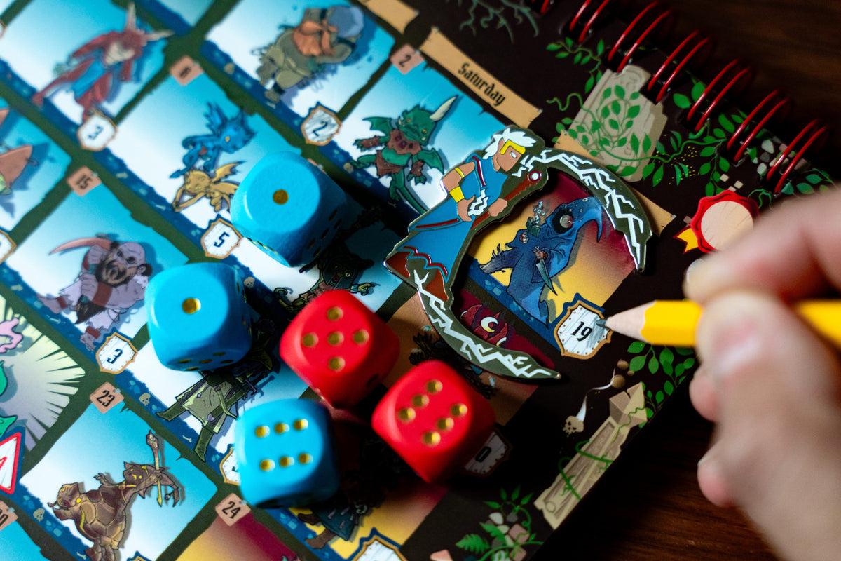 365 Adventures - The Dungeon 2027 Calendar Game