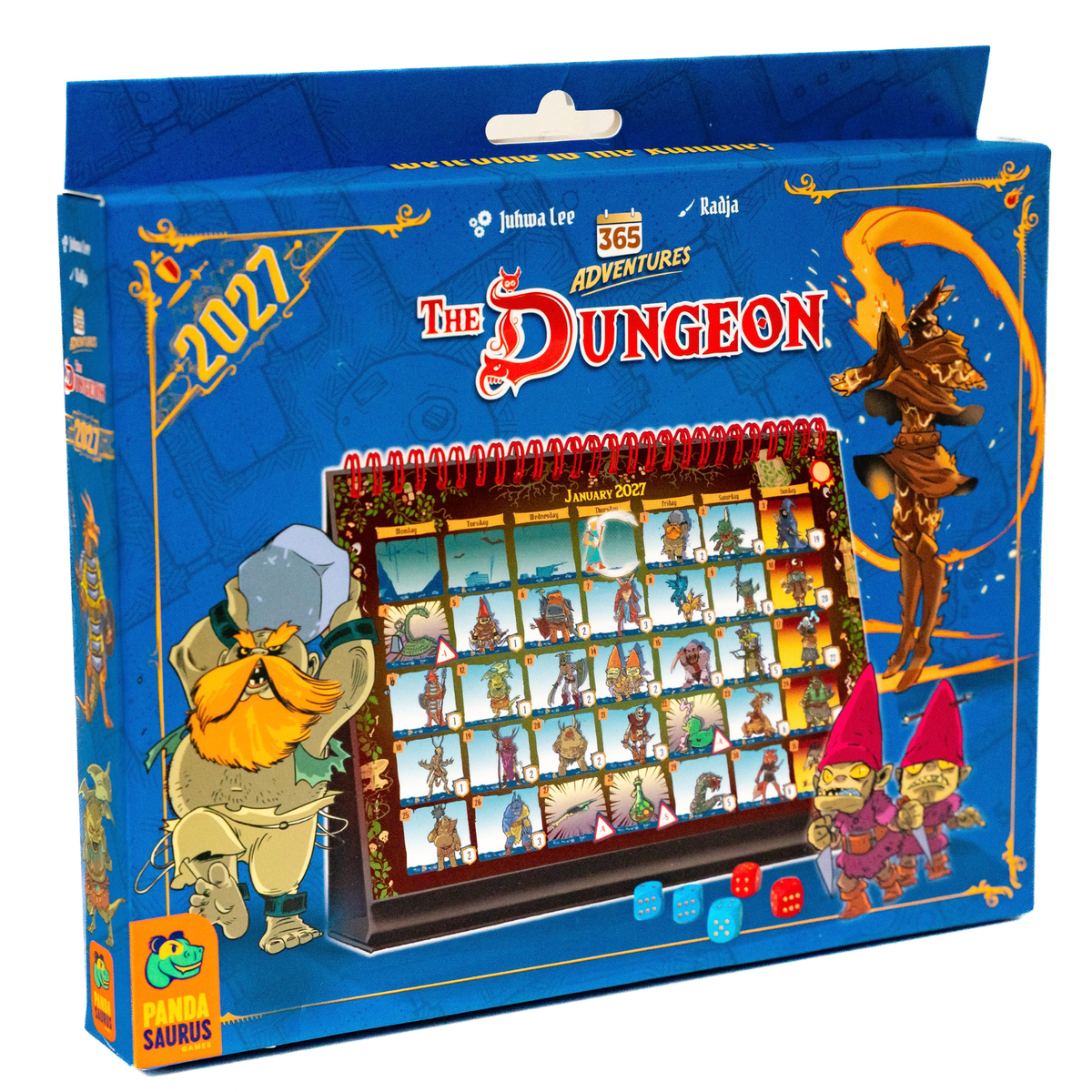 365 Adventures - The Dungeon 2027 Calendar Game