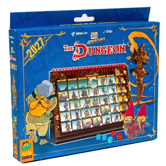 365 Adventures - The Dungeon 2027 Calendar Game