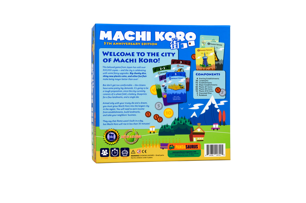 Machi Koro 5th Anniversary Edition